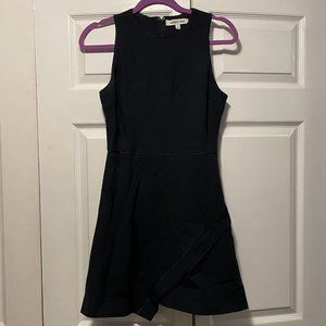 Elizabeth & James Navy Fit and Flare Dress - Size 4